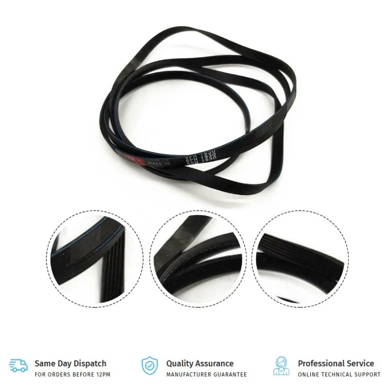 198300011 GENUINE WESTINGHOUSE DRYER DRUM BELT 0198300010 - My Oven Spares - My Oven Spares - 198300011 / - 1