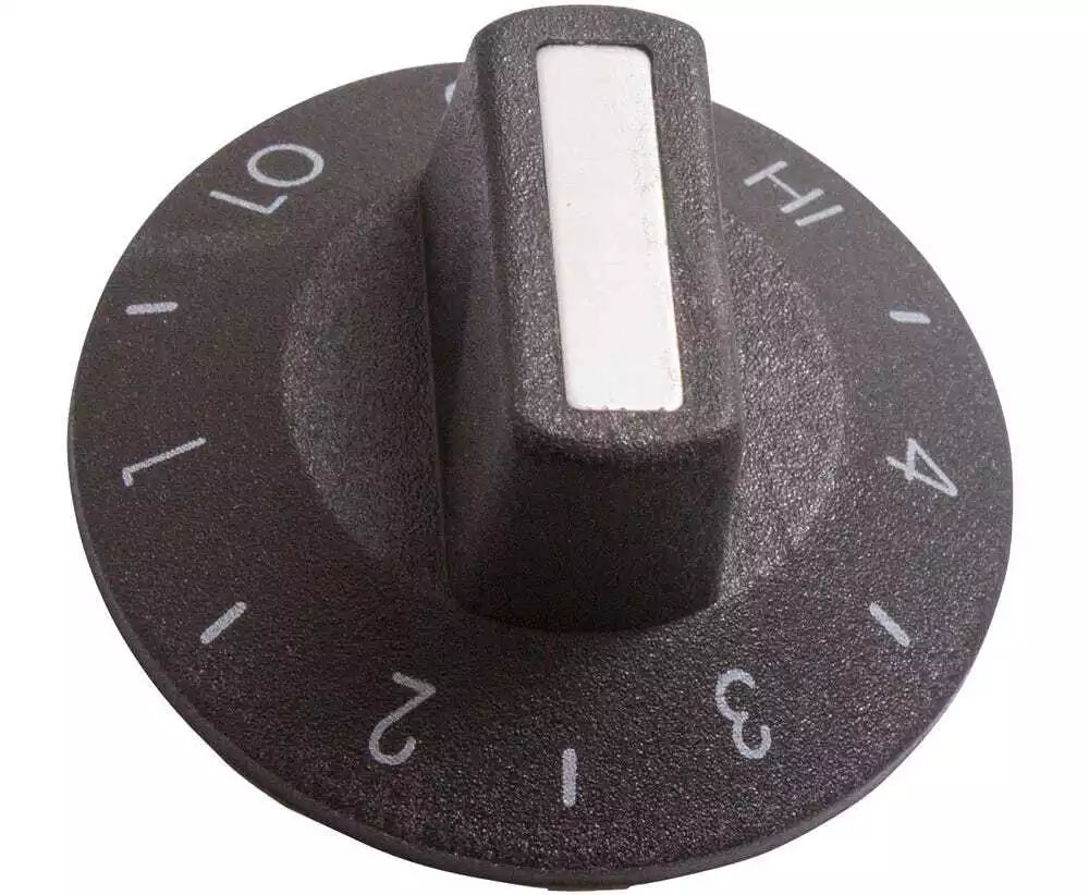 524 - 100A GENUINE E.G.O BLACK KNOB - My Oven Spares - My Oven Spares - 524-100A / -D2.1F - 1
