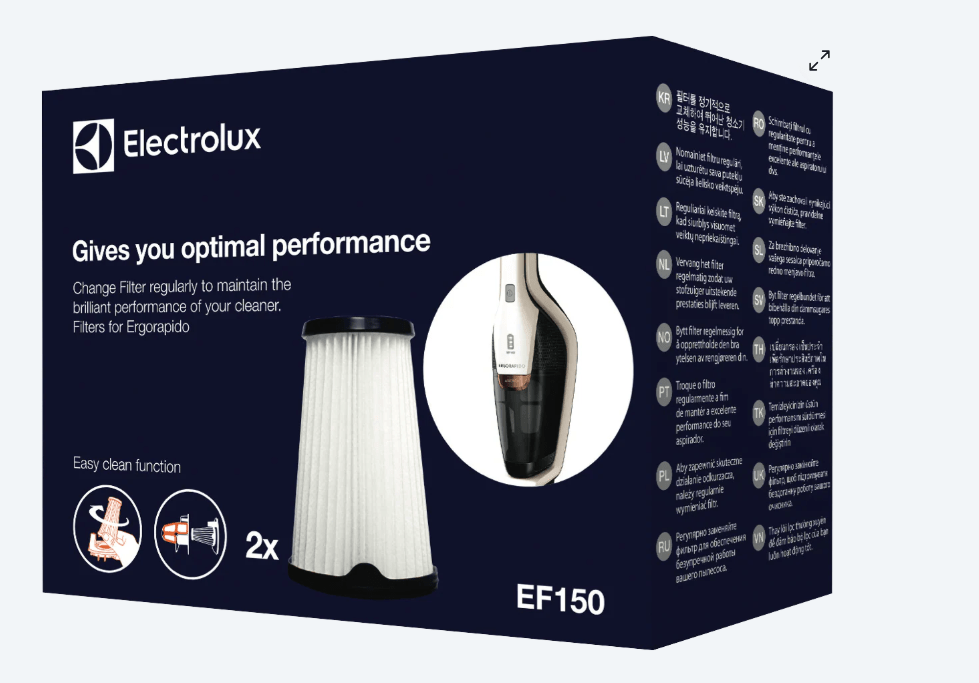 Electrolux Filter Kit for Ergorapido Range EF150 - My Oven Spares - Electrolux - ELE9001683748 - 1