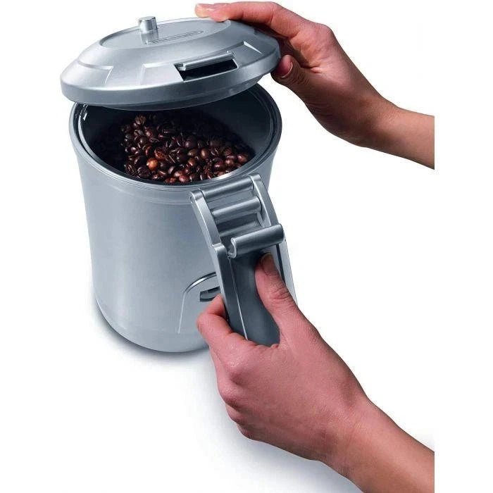 GENUINE DELONGHI COFFEE BEAN CANISTER SILVER 5513290061 1080286 DLSC068 - My Oven Spares - My Oven Spares - DLSC068 / -B.13A - 4