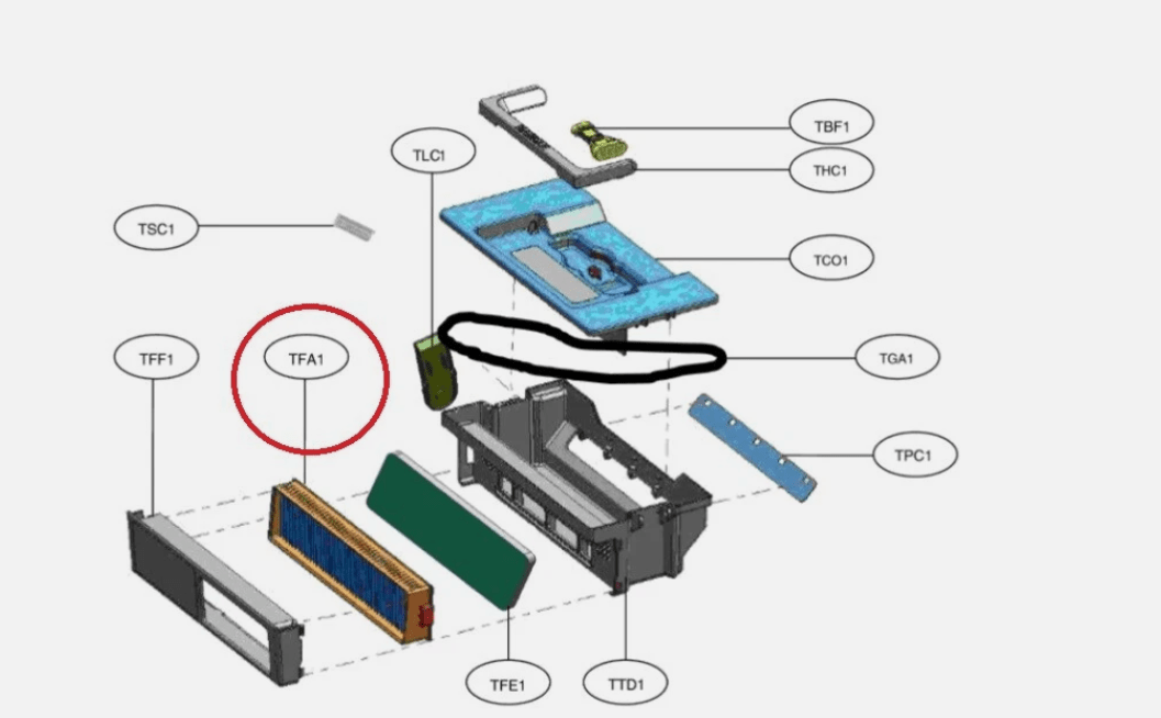 LG RoboKing Vacuum Filter ADV74225701 - My Oven Spares - LG - 0LGADV74225701 - 3