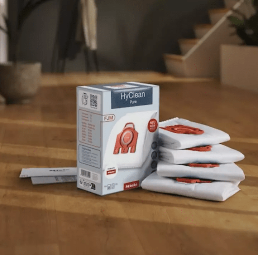 Miele FJM HyClean 3D Vacuum Bags – 4 Pack + Filters - My Oven Spares - Miele - 5