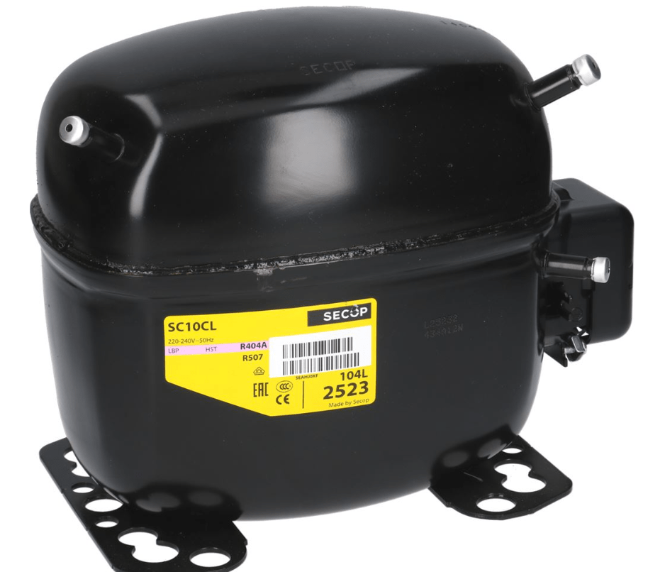 Secop SC10CL Compressor 220–240V R404A | Danfoss SC10CL - HST - My Oven Spares - Danfoss - COMSC10L - 1