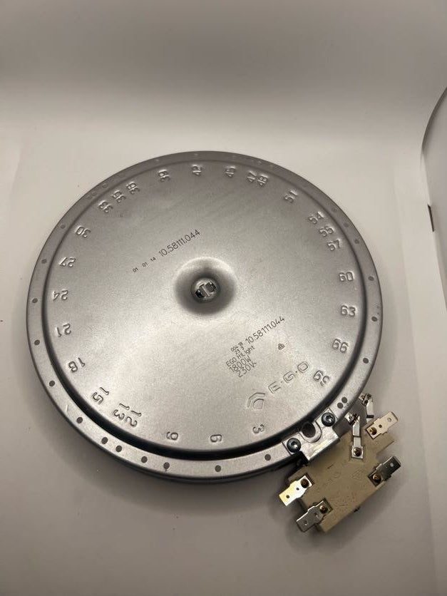 Ego 1800W Dual Ceramic Hotplate 180MM 10.58111.003 - My Oven Spares-EGO-10.58111.003-4