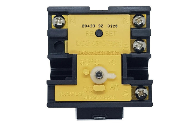 20433 - 3 - 1 Klixon Hot Water Heater Thermostat 50–80°C - My Oven Spares - Klixon - KLIX20433-3-1 - 1