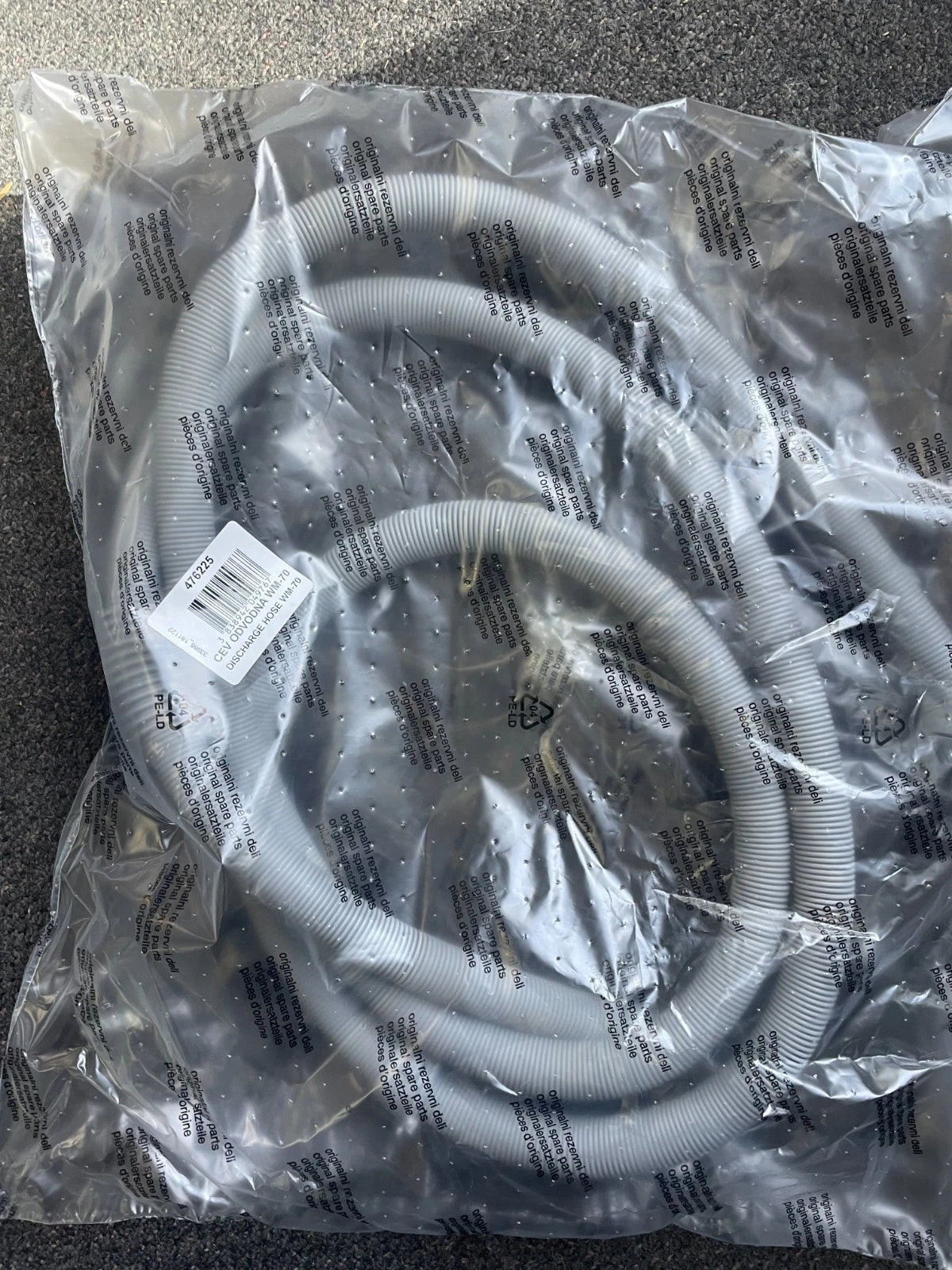 228293 / 476225 Genuine Asko Dishwasher Drain Hose 2M – Replacement Discharge Hose - My Oven Spares - My Oven Spares -  - 3
