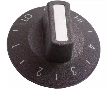 524 - 100A GENUINE E.G.O BLACK KNOB - My Oven Spares - My Oven Spares - 524-100A / -D2.1F - 1
