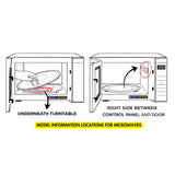 6912W3B002D 3513601600 LG SMEG OMEGA MICROWAVE LIGHT GLOBE GENUINE - My Oven Spares - My Oven Spares -  - 2