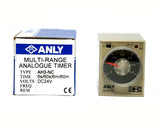 ANLY TIMER AH3 - RC 6s, 60s, 6min, 60min 24/240V AC/DC - My Oven Spares - My Oven Spares - AH3-RC / -DW.3A - 2