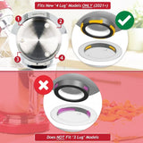 AS00002703 KENWOOD BOWL BAYONET SOCKET FOR kMix KMX KMX75 GENUINE - My Oven Spares - My Oven Spares -  - 4
