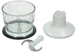 AX22110003 GENUINE BRAUN Multiquick chopper accessory MQ30 White 500ml - My Oven Spares - My Oven Spares -  - 1