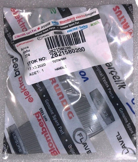 Beko Washing Machine Door Handle Grey 2821580200 - My Oven Spares - Beko - BEK2821580200 - 2