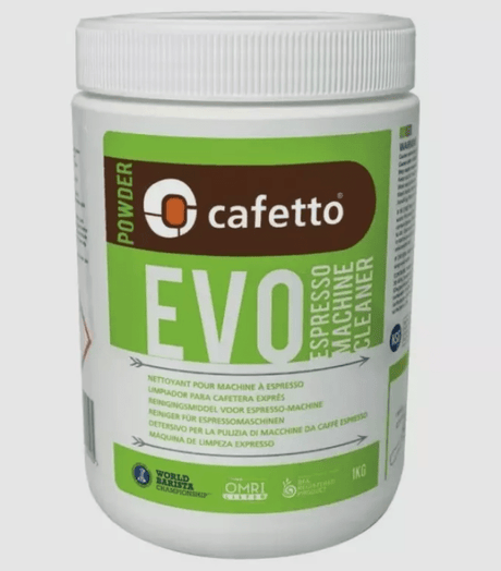 Cafetto EVO Organic Espresso Coffee Machine Cleaner Powder 1KG E29120 - My Oven Spares - Cafetto - CAFE29120 - 1