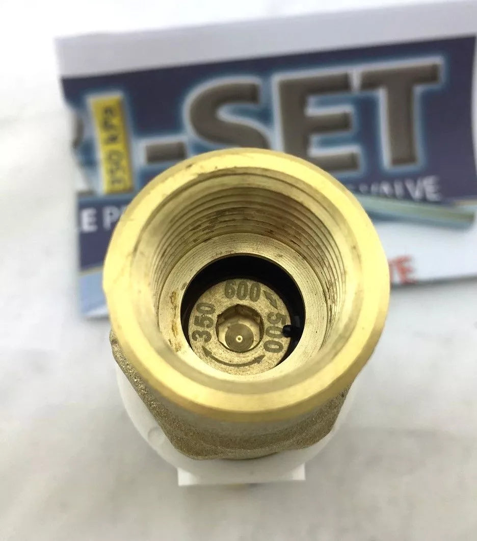 AVG 350/500/600 Pressure Limiting Valve 15mm 1/2" Female PLV15F-Triset