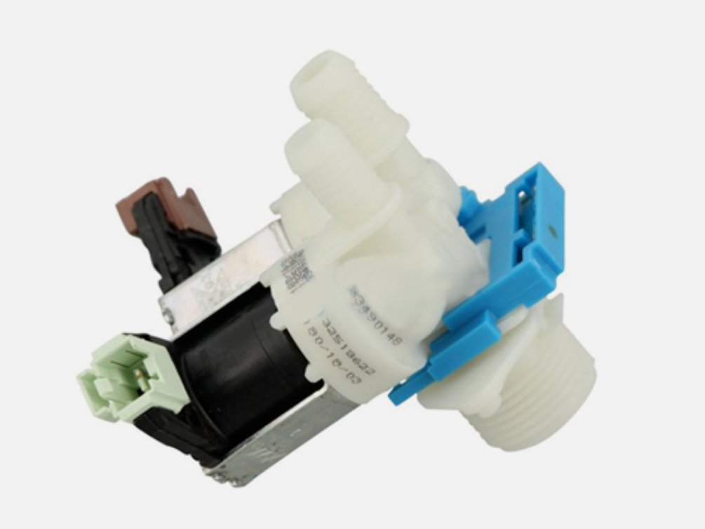 SOS Accessoire Elettrovalvola A 2 Vie 180° Per Lavatrici AEG, Electrolux, Zanussi – Ricambio 1325186227