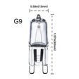G9 Halogen Light Bulb 25W 240V Warm White Oven Microwave Globe Heat Resistant - My Oven Spares - My Oven Spares -  - 1