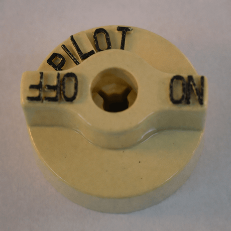 Gas Control Knob OFF PILOT ON Cream RS82220 – Universal Gas Appliance - My Oven Spares - My Oven Spares -  - 1