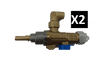 GAS TAP CONTROL VALVE FLAME FAILURE PEL21S (2 UNITS) - My Oven Spares - My Oven Spares - PEL21S / -C17.1E - 1