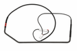 Genuine LG Fridge Defrost Heater Element 5300JB1090B SUITS GR - S462GC - My Oven Spares - My Oven Spares -  - 1