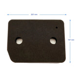 Genuine Miele Dryer Heat Pump Socket Filter 09164761 10035635 TKL TKR TKS - My Oven Spares - My Oven Spares -  - 4