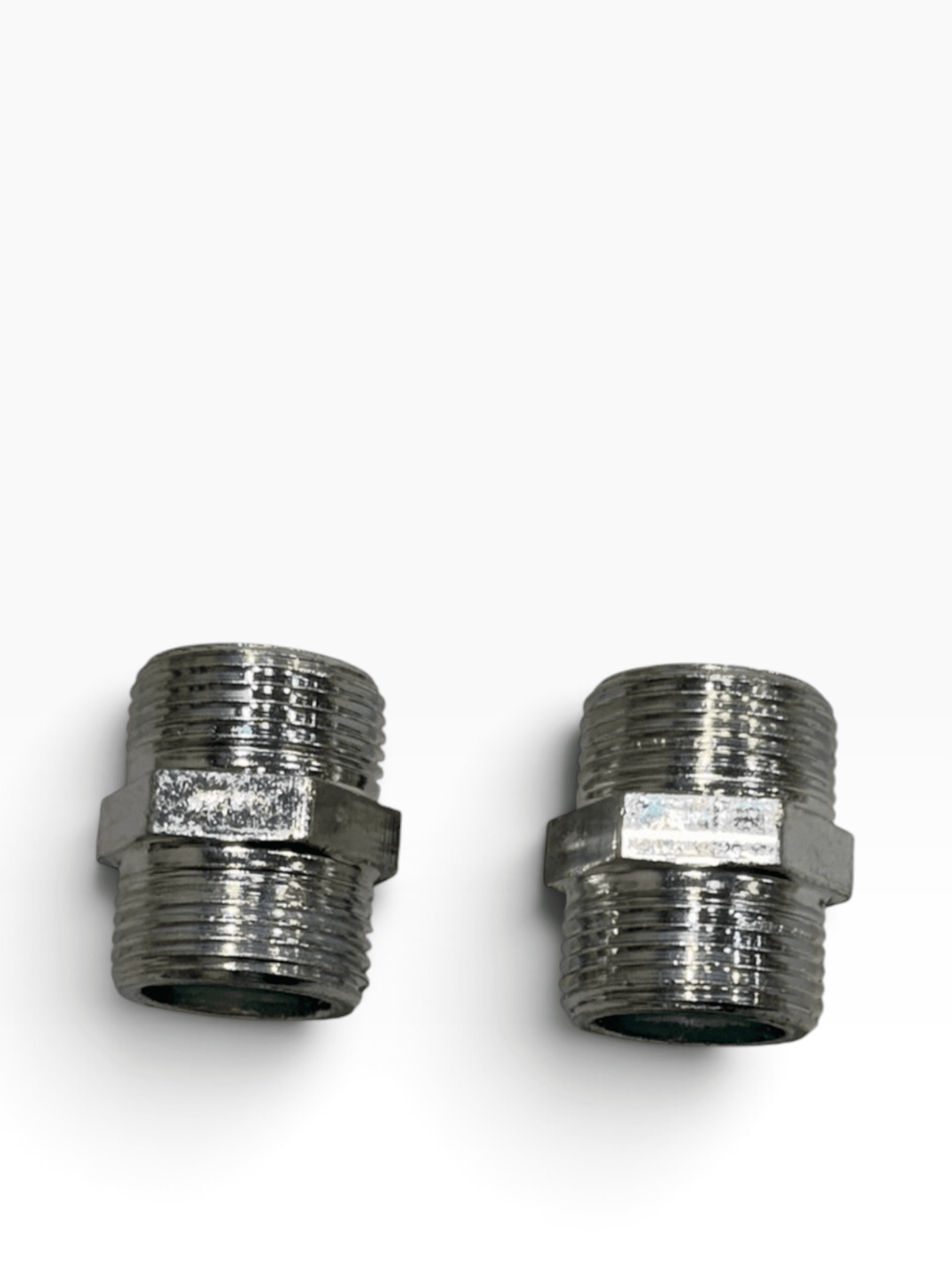 UNIVERSAL IRON NIPPLE INLET HOSE CONNECTOR 3/4" MALE TO 3/4" MALE - My Oven Spares-My Oven Spares-045.068 / D6.1C-1