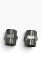 UNIVERSAL IRON NIPPLE INLET HOSE CONNECTOR 3/4" MALE TO 3/4" MALE - My Oven Spares-My Oven Spares-045.068 / D6.1C-1