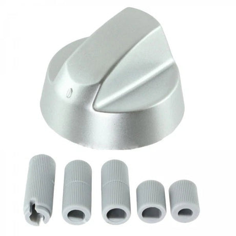 UNIVERSAL SILVER GAS STOVE KNOB SU - KN - My Oven Spares - My Oven Spares -  - 1