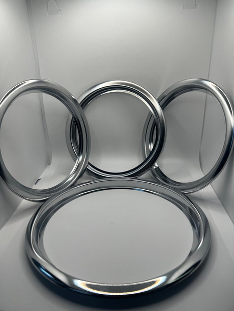 CHEF/WESTINGHOUSE TRIM RINGS 3 x 6" (2799) & 1 x 8" (2800) - My Oven Spares-Chef-2799x3 2800x1-1